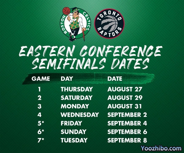 <a href=/lanq/celtics/ target=_blank class=infotextkey>凯尔特人</a>vs<a href=/lanq/raptors/ target=_blank class=infotextkey>猛龙</a>次轮对阵表出炉