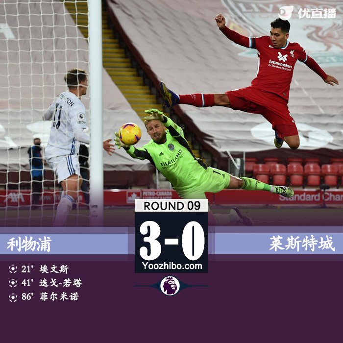 <a href=/zuq/liverpool/ target=_blank class=infotextkey>利物浦</a>3-0莱斯特城